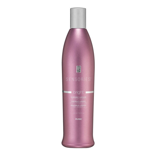 White Smoke RUSK SENSORIES Bright Chamomile + Lavender Anti-Brassy Shampoo