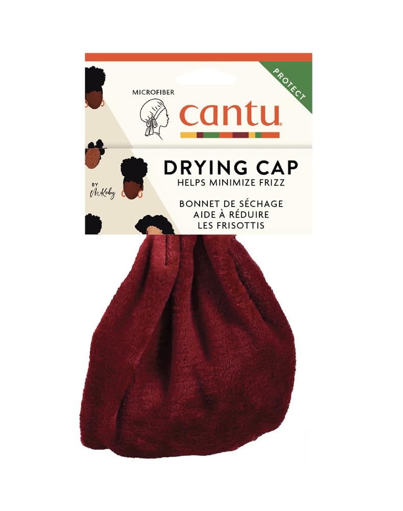 White Smoke Cantu Microfiber Drying Cap