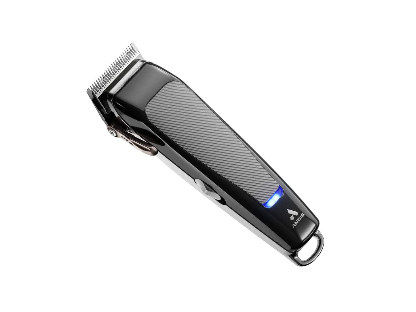 White Smoke Andis 86000 reVITE Cordless Lithium-Ion Adjustable Fade Hair Cutting Clipper with Stainless Steel Blade - Black