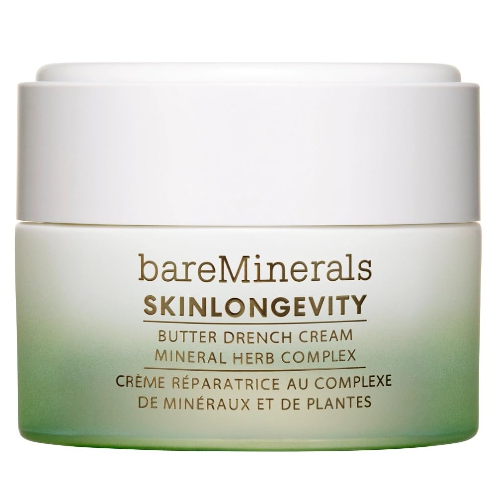 White Smoke Bare Escentuals Butter Drench Restorative Rich Cream, 1.7 Oz