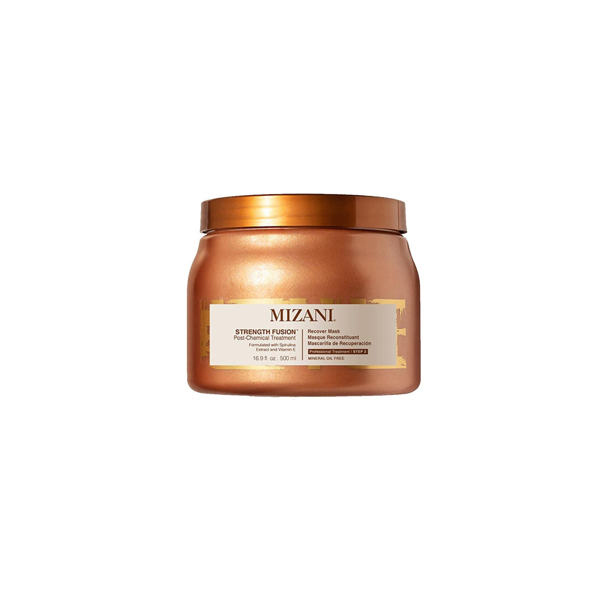 White Smoke Mizani Strength Fusion Recover Mask – Night-Time Treatment For Damaged Hair