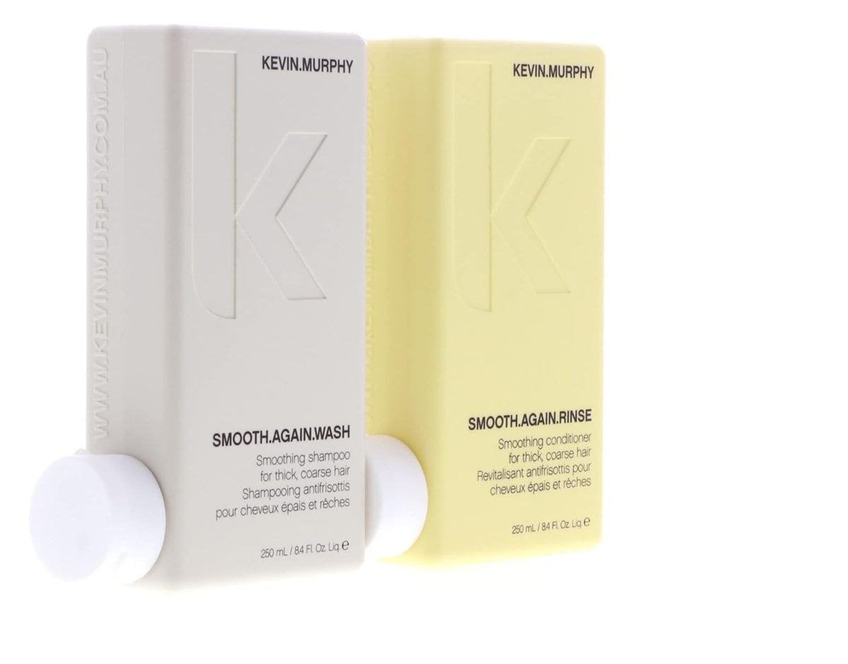 Light Gray Kevin Murphy Smooth Again Wash and Rinse 8.4oz Holiday Kit