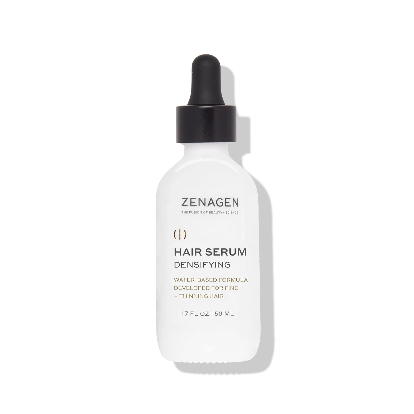 White Smoke ZENAGEN Densifying Hair Serum for Fine + Thinning Hair | Boosts Hair Density, Strengthens & Nourishes Hair Follicles, Non-Greasy Water-Based Formula, Plant-Based, Vegan, All Hair Types, 1.7 oz