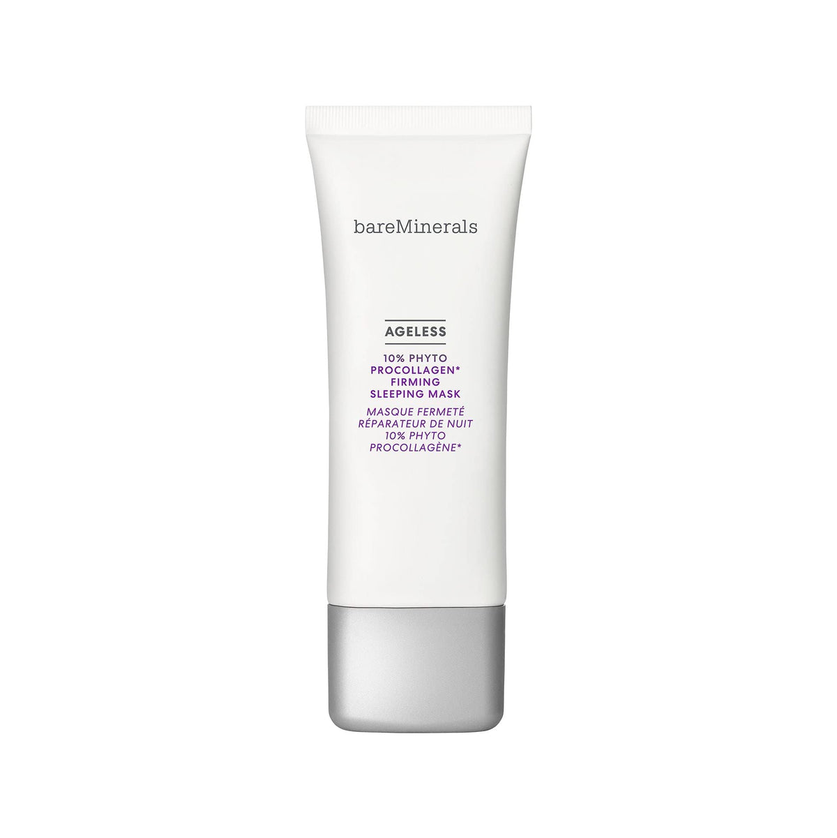 White Smoke bareMinerals Ageless 10% Phyto ProCollagen Firming Sleeping Mask, 2.5 oz