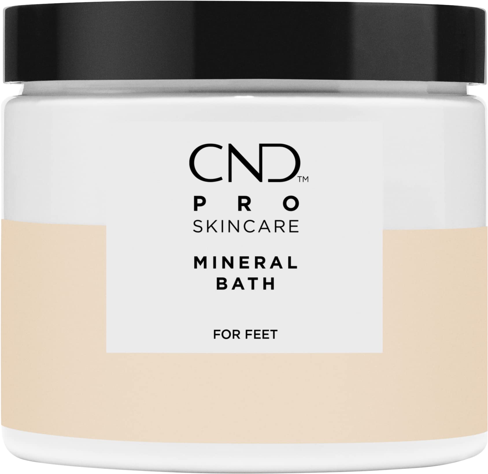 Lavender CND Pro Skincare Mineral Bath for Feet, 54 oz.