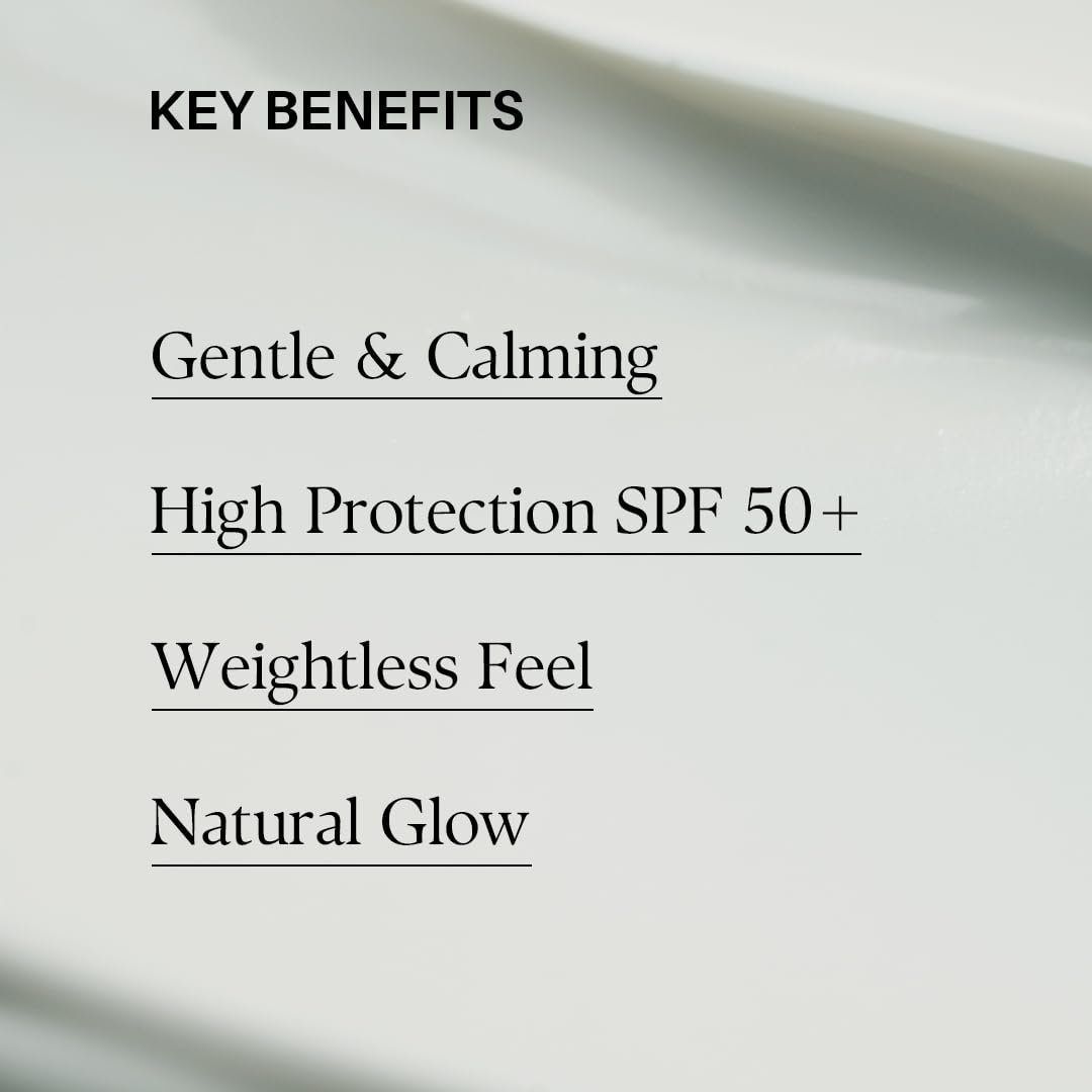 Light Gray d'alba Piedmont Italian White Truffle Waterfull Mild Sunscreen, Vegan, Mineral Sunscreen, BROAD SPECTRUM SPF 50+ Non-Nano Suitable for Sensitive Skin, Korean Skin Care (1.69 fl. oz)