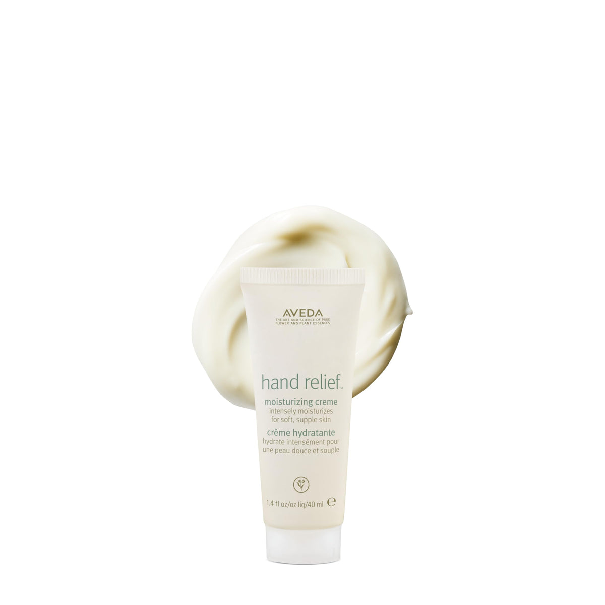 White Smoke AVEDA Hand Relief Moisturizing Creme | Rich Hand Cream | with Andiroba Oil, 1.4 Fl Oz