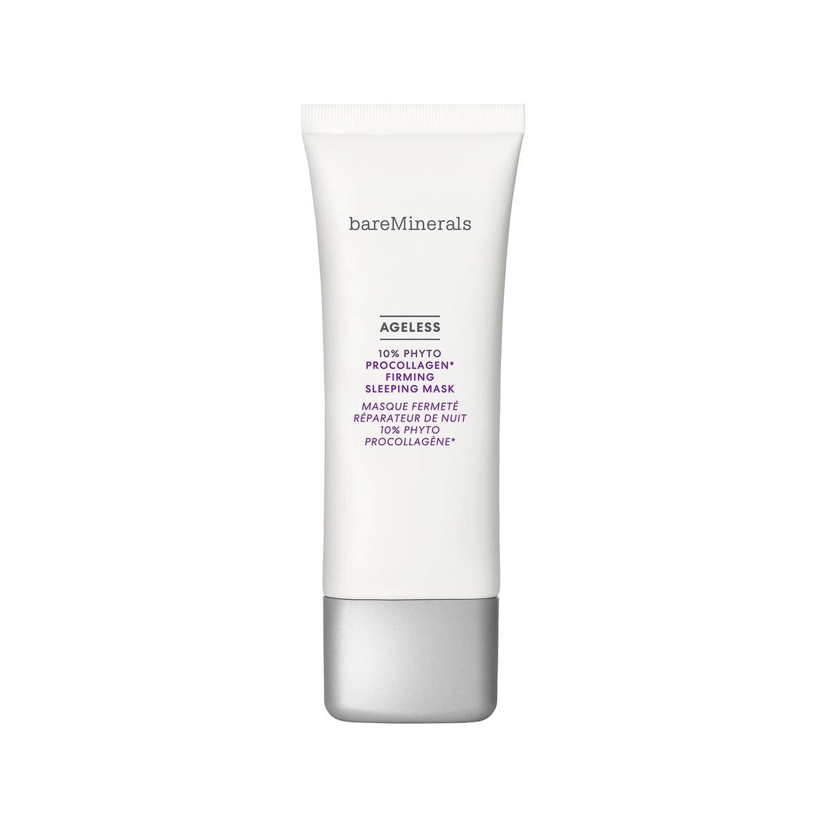 White Smoke bareMinerals Ageless 10% Phyto ProCollagen Firming Sleeping Mask, 2.5 oz