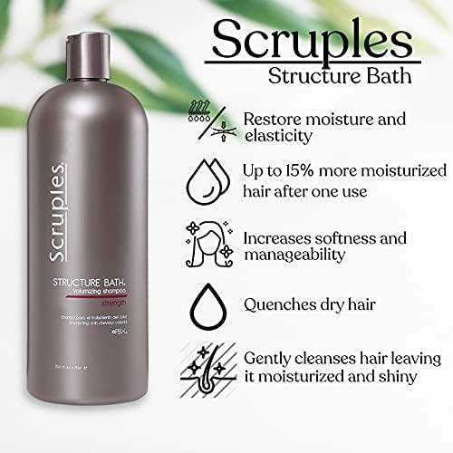 White Smoke Scruples Structure Bath Volumizing Shampoo Strenght 1000 ml / 33.8 oz