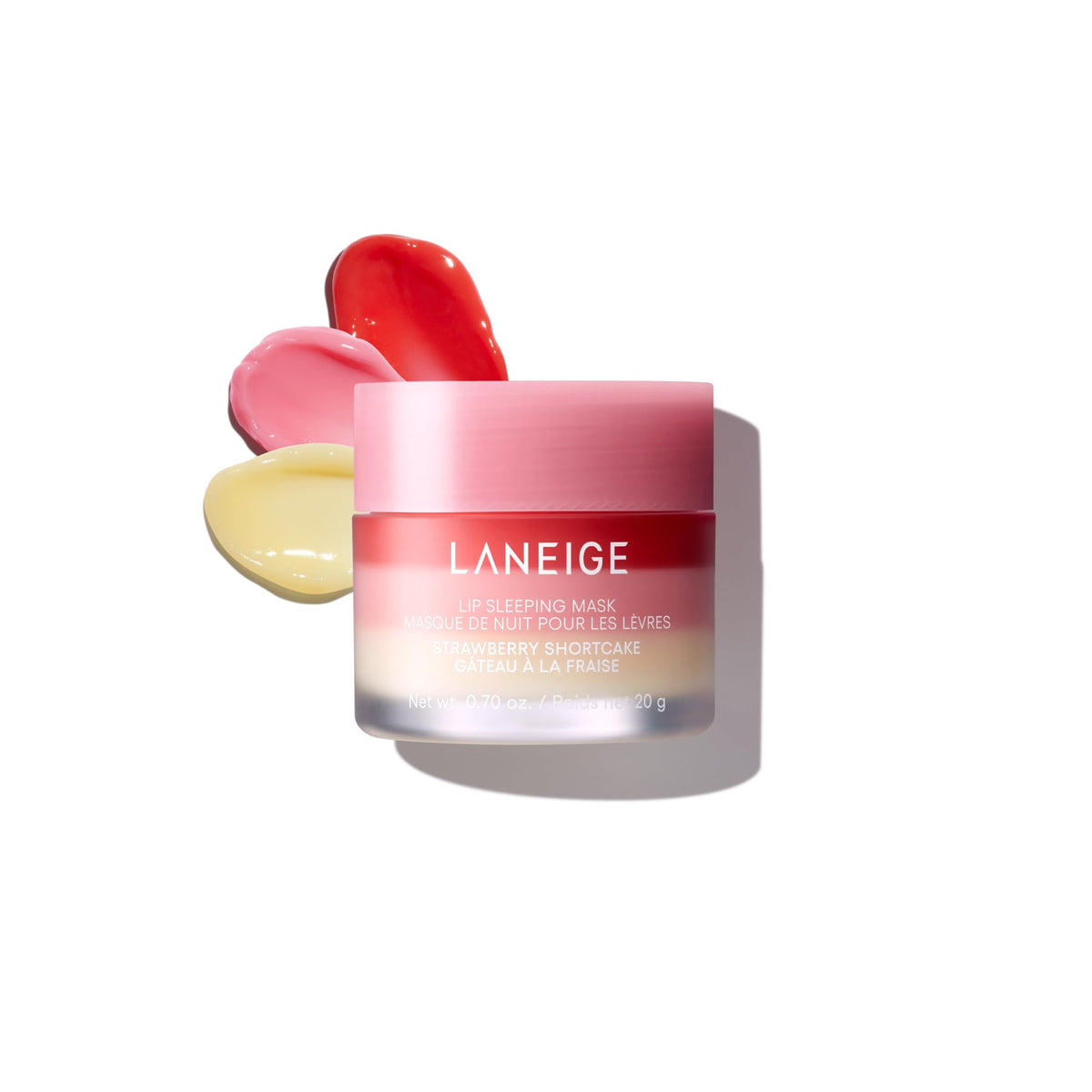 White Smoke LANEIGE Berry Sweet Lip Trio Set