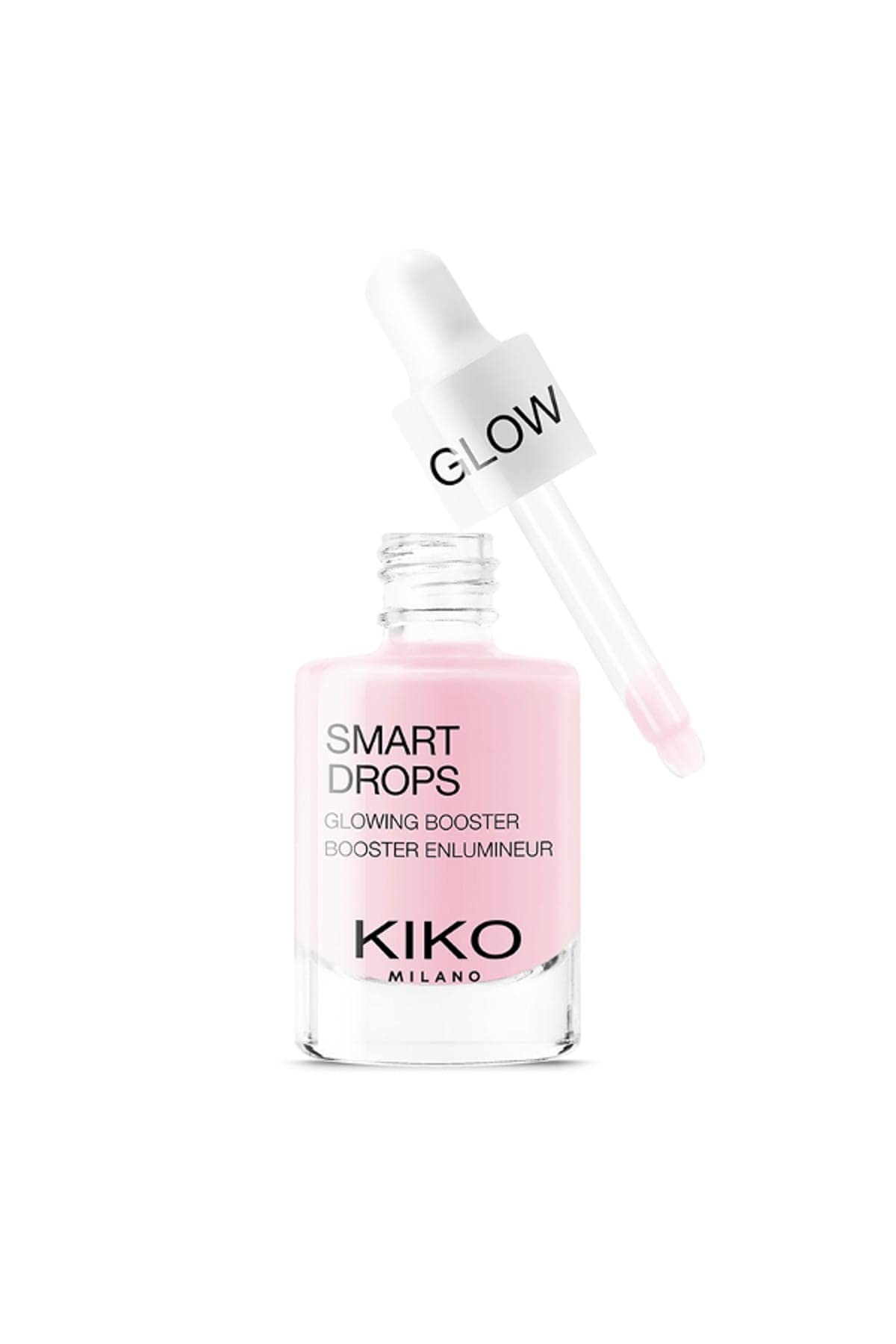 White Smoke KIKO Milano Smart Glow Drops, Illuminating Booster Face Serum