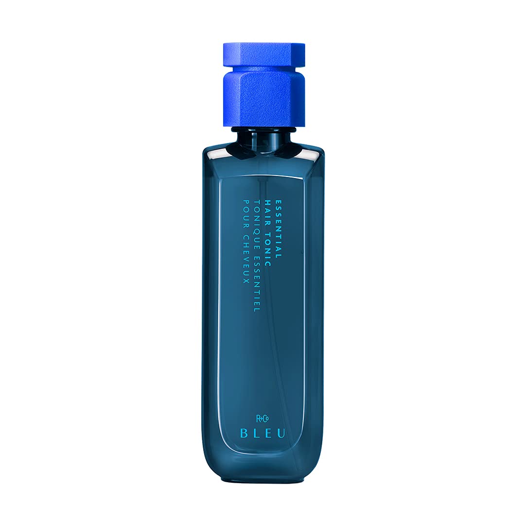 Dark Slate Gray R+Co BLEU Essential Hair Tonic | Light Hold + Memory + Shine | Vegan, Sustainable + Cruelty-Free | 6.8 Oz