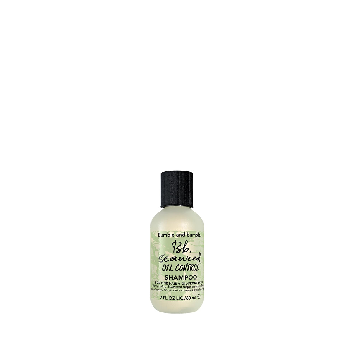 White Smoke Bumble and bumble. Seaweed Oil Control Shampoo | Purifying Formula Removes Excess Oil Without Overdrying | For Oil-Prone Scalp + Hair | Seaweed Blend, Zinc PCA, Lactobacillus, 2.0 Fl Oz