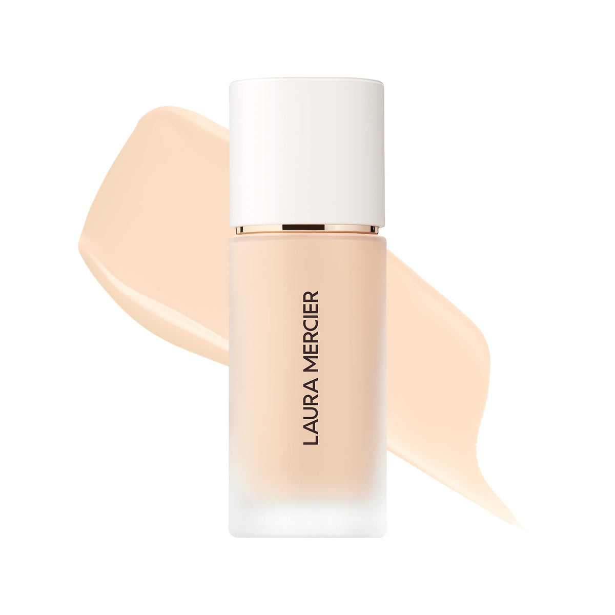 White Smoke Laura Mercier Real Flawless Liquid Foundation, 0N1 Silk, 1.01 oz