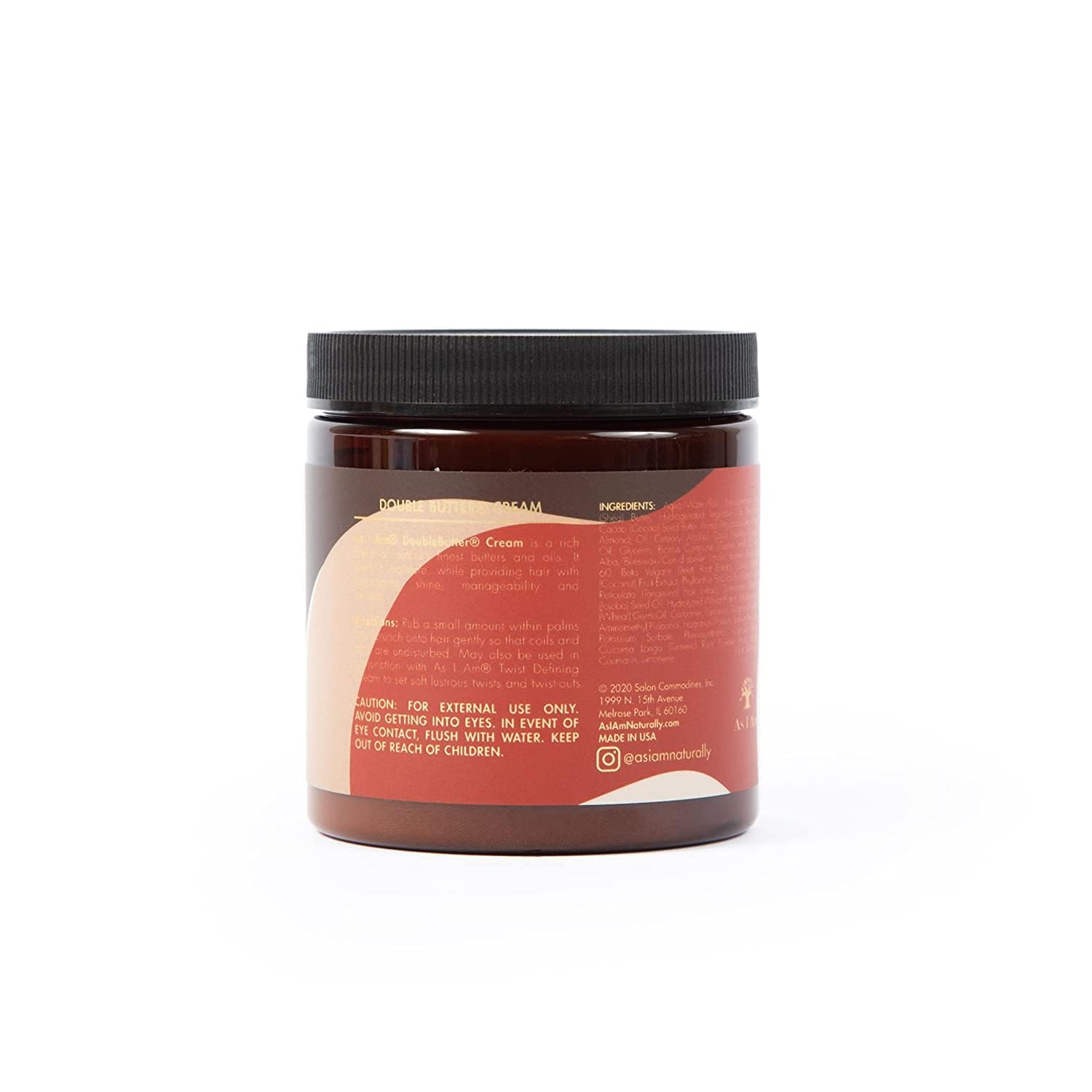 Chocolate As I Am Double Butter Cream, 8 oz (Pack of 2)