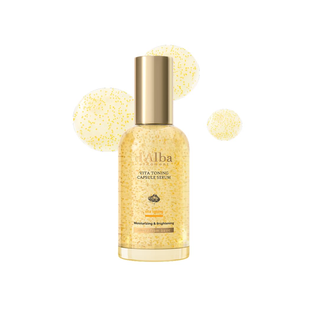 White Smoke d'alba Piedmont Vita Toning Capsule Serum, Big Size (3.38fl. oz.)