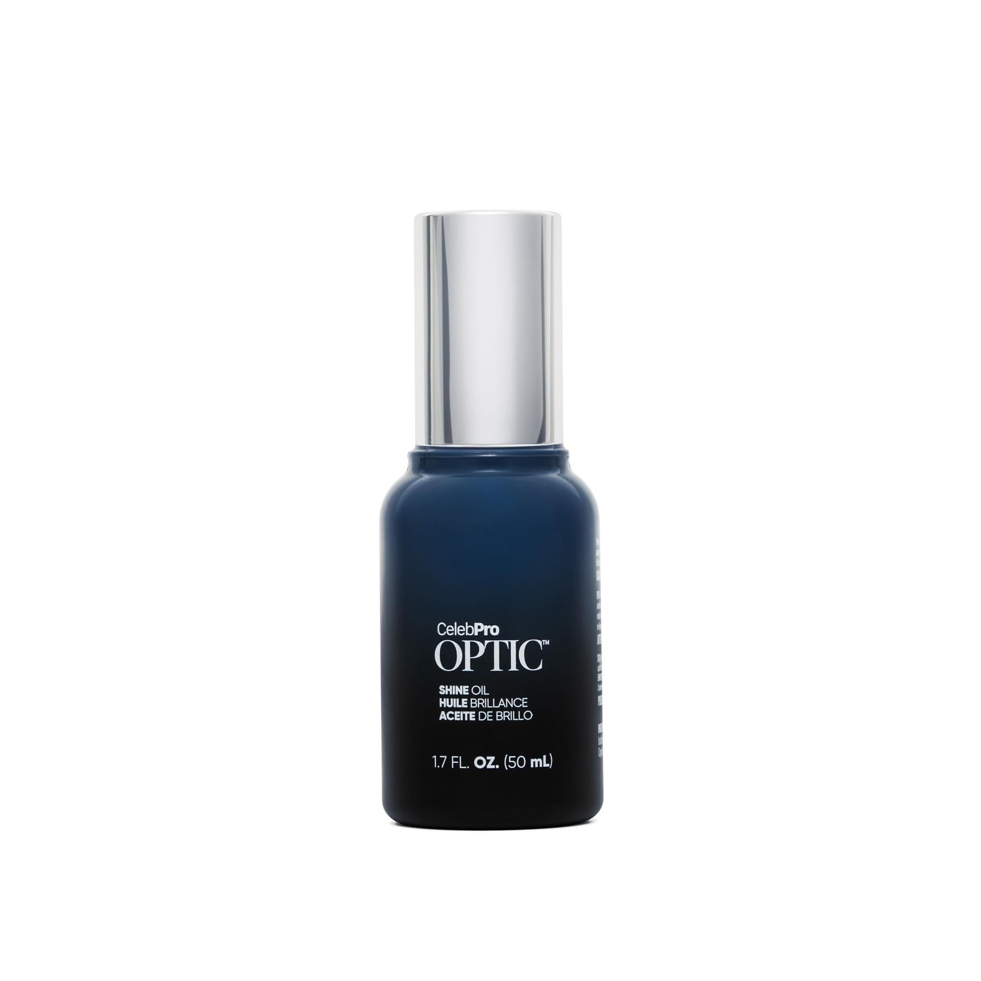White Smoke CelebPro OPTIC Hair Oil - Hair Heat Protectant Oil for Frizz Control - Adds Shine and Smooths Split Ends - Color Safe Formula, 1.7 fl oz