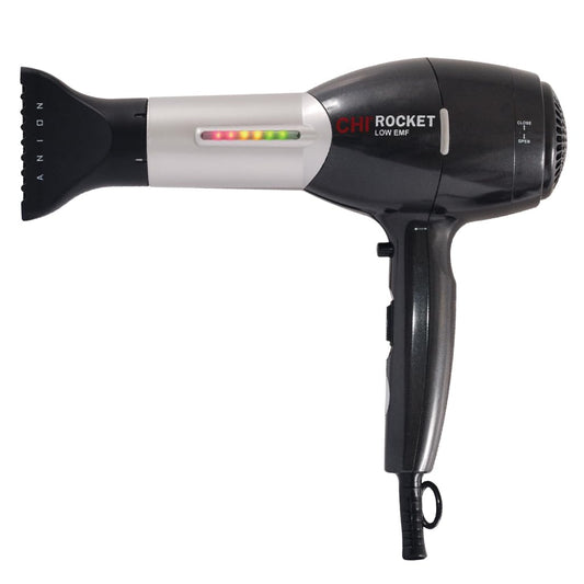 White Smoke CHI 2100 Professional 1800 Watt Rocket Low EMF Hair Dryer