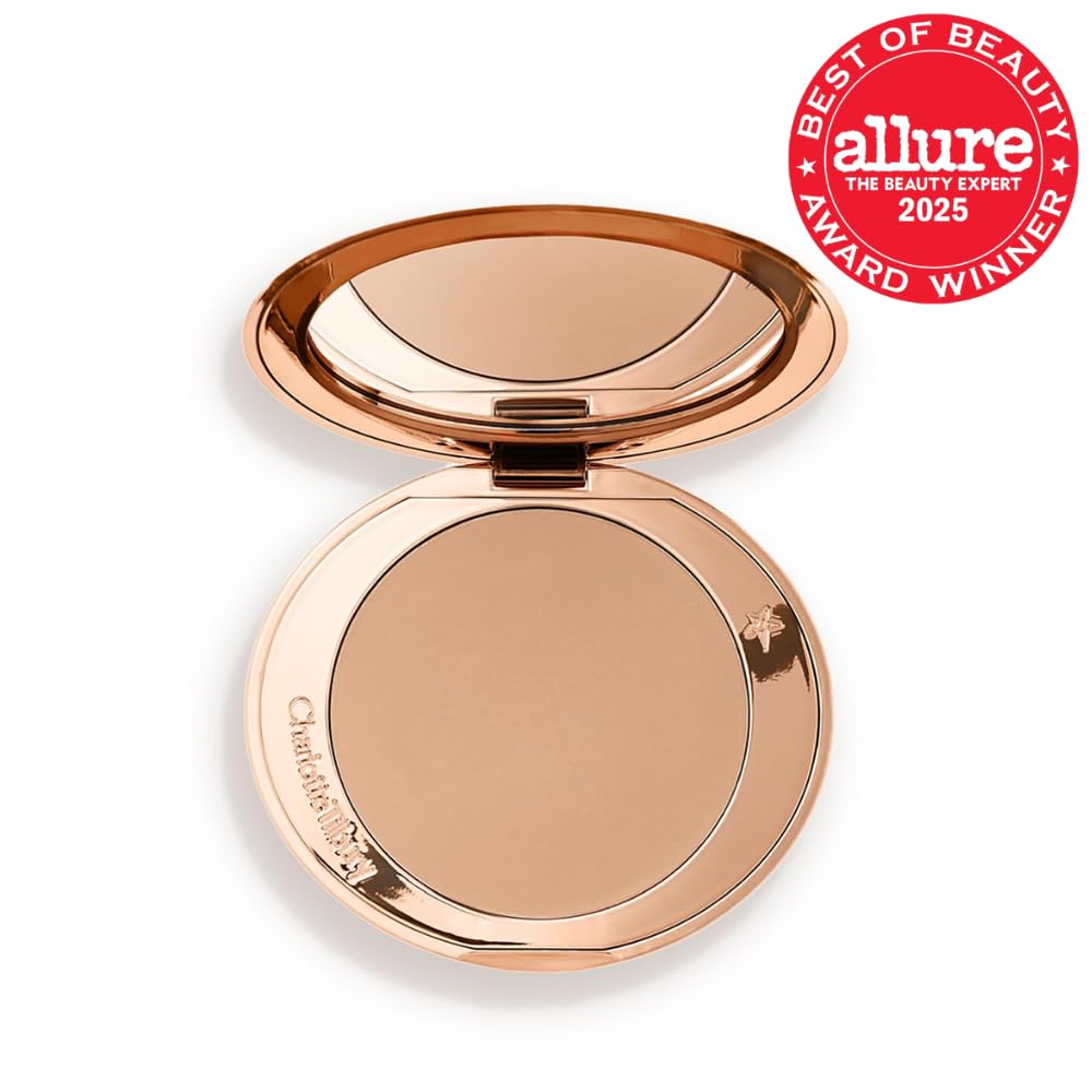 White Smoke Charlotte Tilbury Airbrush Matte Bronzer - Smoothing & Blurring Powder