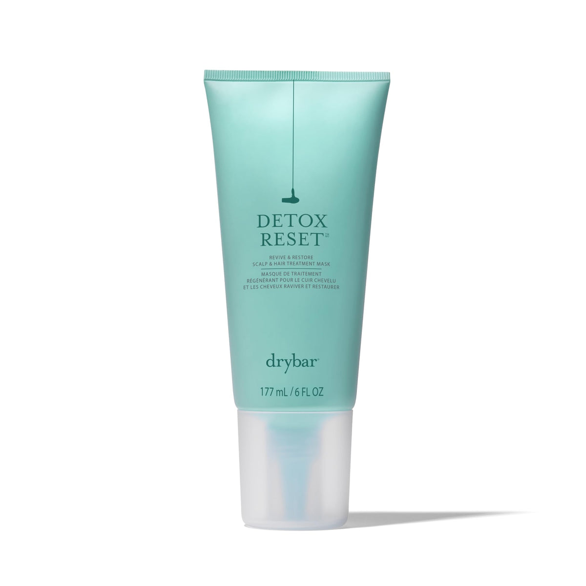 White Smoke Drybar Detox Reset Revive & Restore Scalp & Hair Treatment Mask, 6 oz