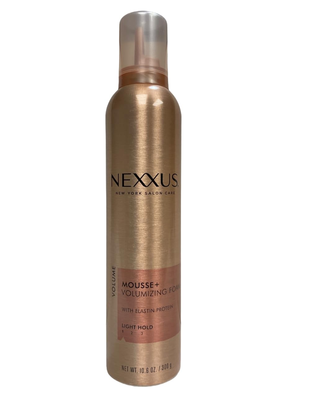 White Smoke Nexxus Mousse Plus 10.6 Ounce Volumizing Foam Medium Hold (313ml) (2 Pack)