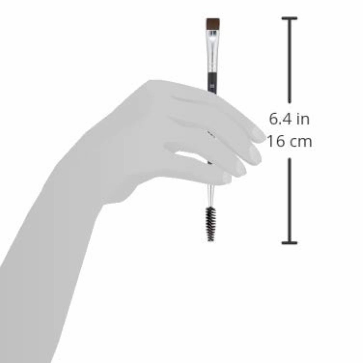 White Smoke Anastasia Beverly Hills - Brush #20 - Dual-Ended Flat Detail Brow Brush