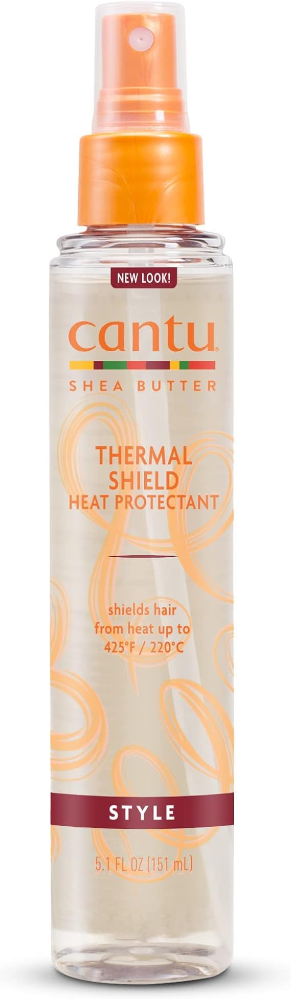 White Smoke Cantu Shea Butter Thermal Shield Heat Protectant 5.1 Ounce (Pack of 3)