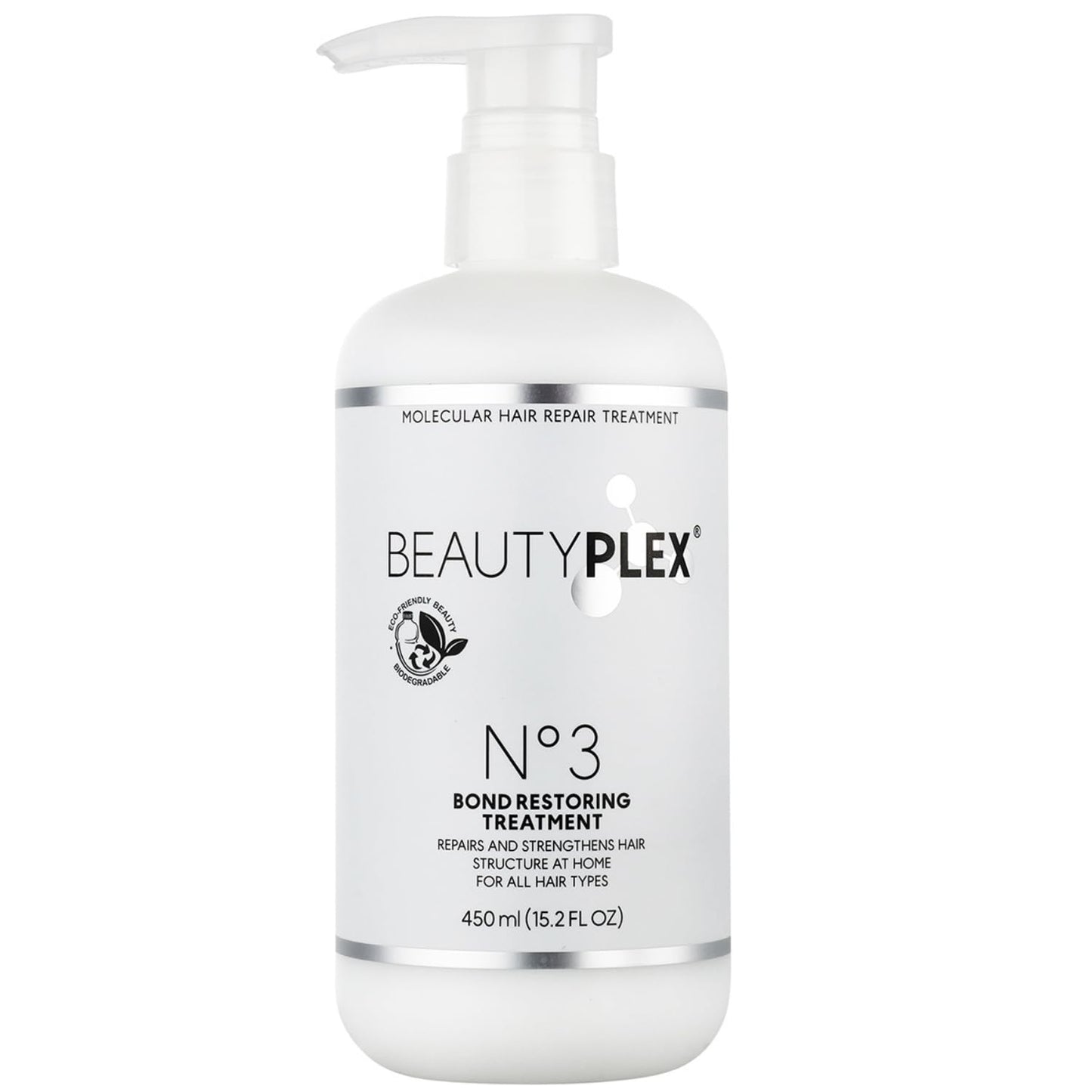 Lavender No. 3 Bond Repair Hair Treatment | Fino Hair Mask for Damaged Hair Deep Conditioning Hair Mask Bio Complex - Pre Shampoo - 450 ml (15.2 Oz)