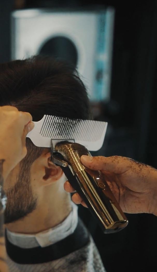 Black Andis Envy II Cordless Clipper Premium Edition, Professional Lithium-ion Electric Beard & Hair Clipper, Phaze Blade, Cordless, Gold