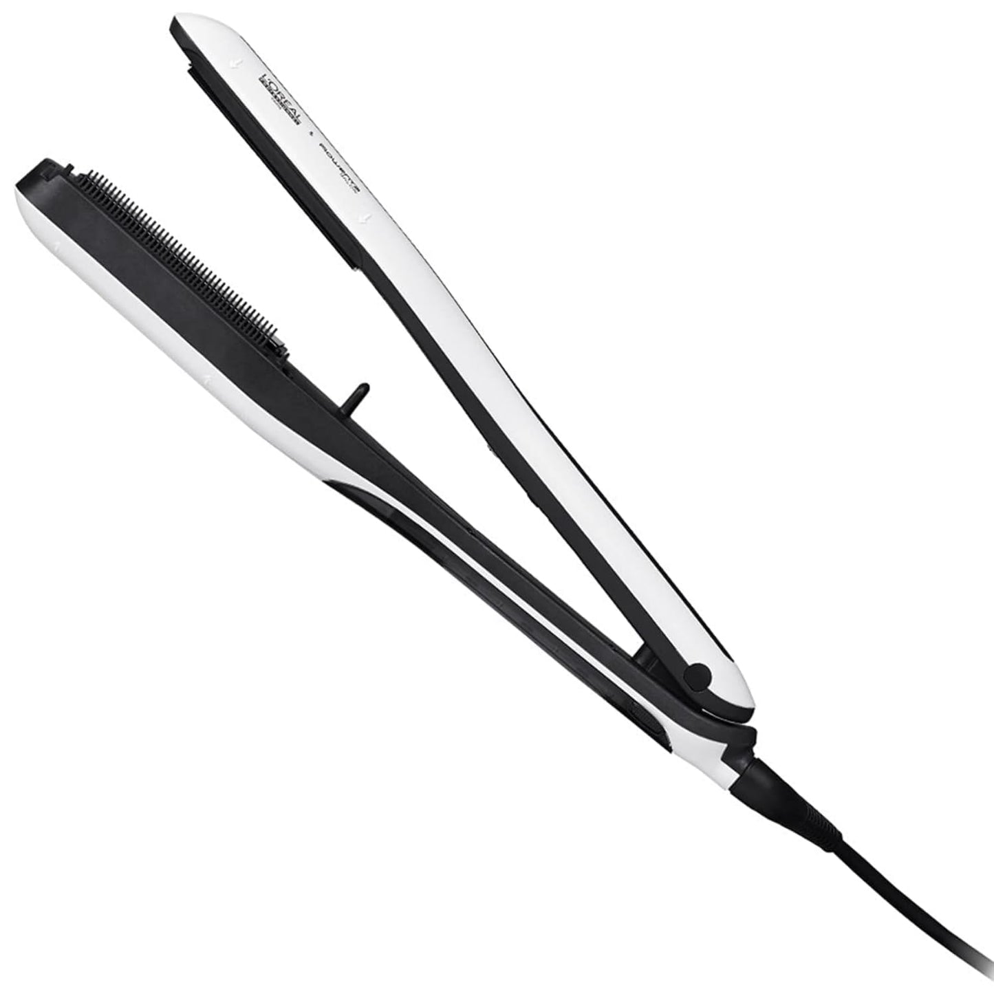 White Smoke L'Oréal Professionnel Paris Steampod Hair Straightener & Styling Tool - Professional Steam Styler For All Hair Types & Textures, 24 Hour Frizz Control, Smooths & Adds Shine