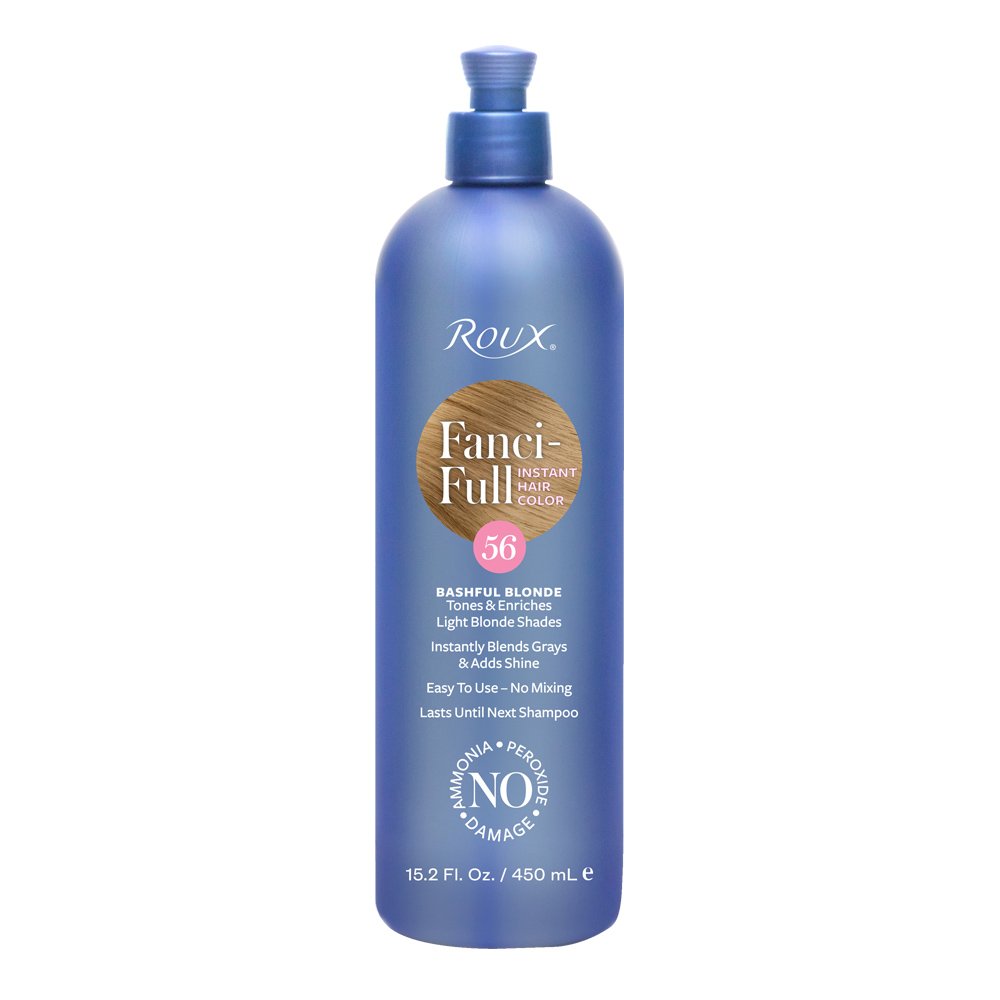 White Smoke Roux Fanci-Full Instant Hair Color, #56 Bashful Blonde, 15.2 Fl Oz