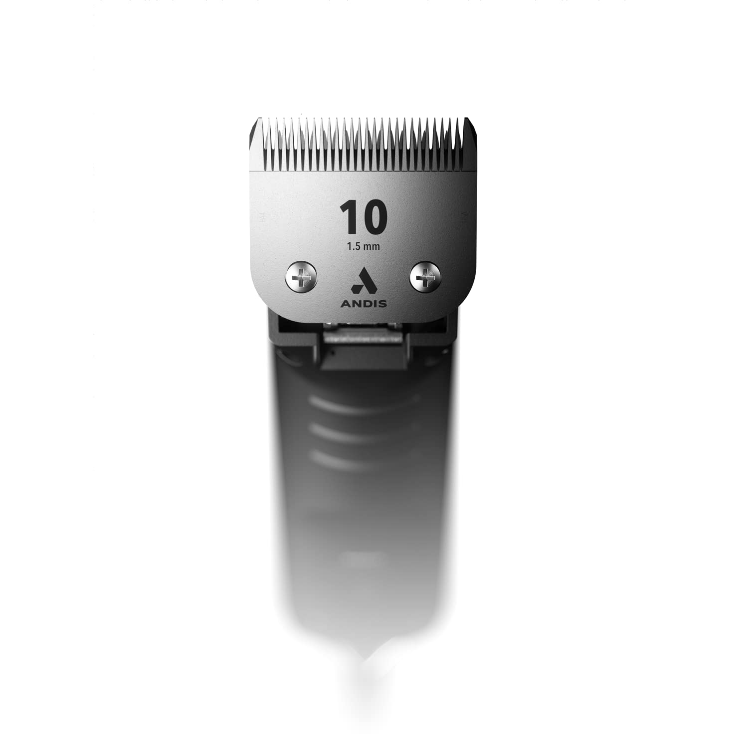White Smoke Andis 24675 UltraEdge 2-Speed Detachable Blade Pet/Dog Clipper – Runs Cool & Quiet, Designed with Two-Speed Rotary Motor & Shatter-Proof Housing - for All Coats & Breeds - 120 Volts, Black
