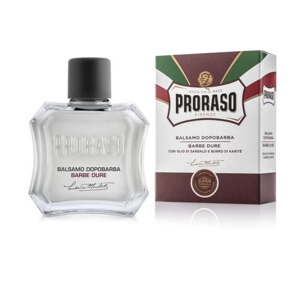 White Smoke Proraso After Shave Balm - Sandalwood Oil & Shea Butter