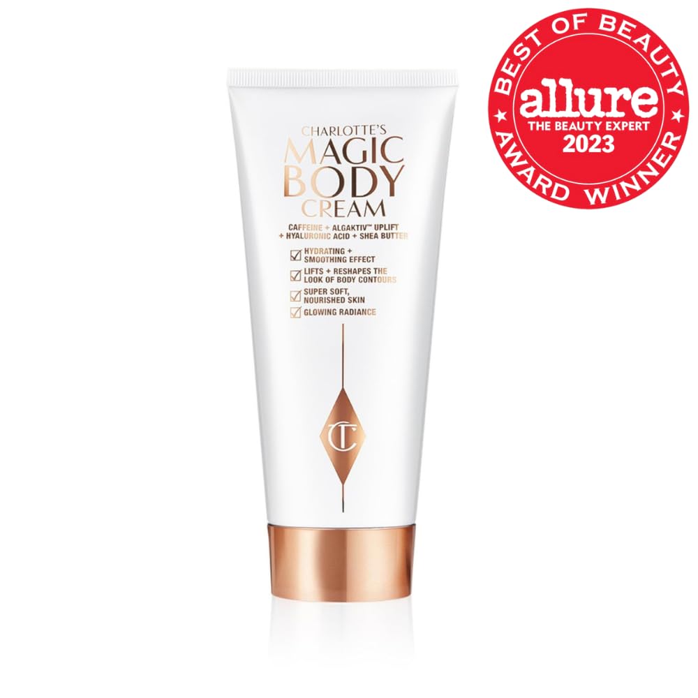 White Smoke Charlotte Tilbury Magic Body Cream - Skin Tightening Cream for Body