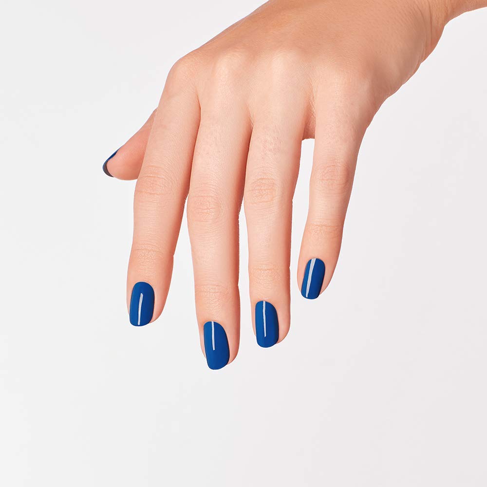 Lavender Bundle of OPI Nail Lacquer, Mi Casa Es Blue Casa, 0.5 fl oz + OPI Nail Lacquer, Big Apple Red, 0.5 fl oz, New York