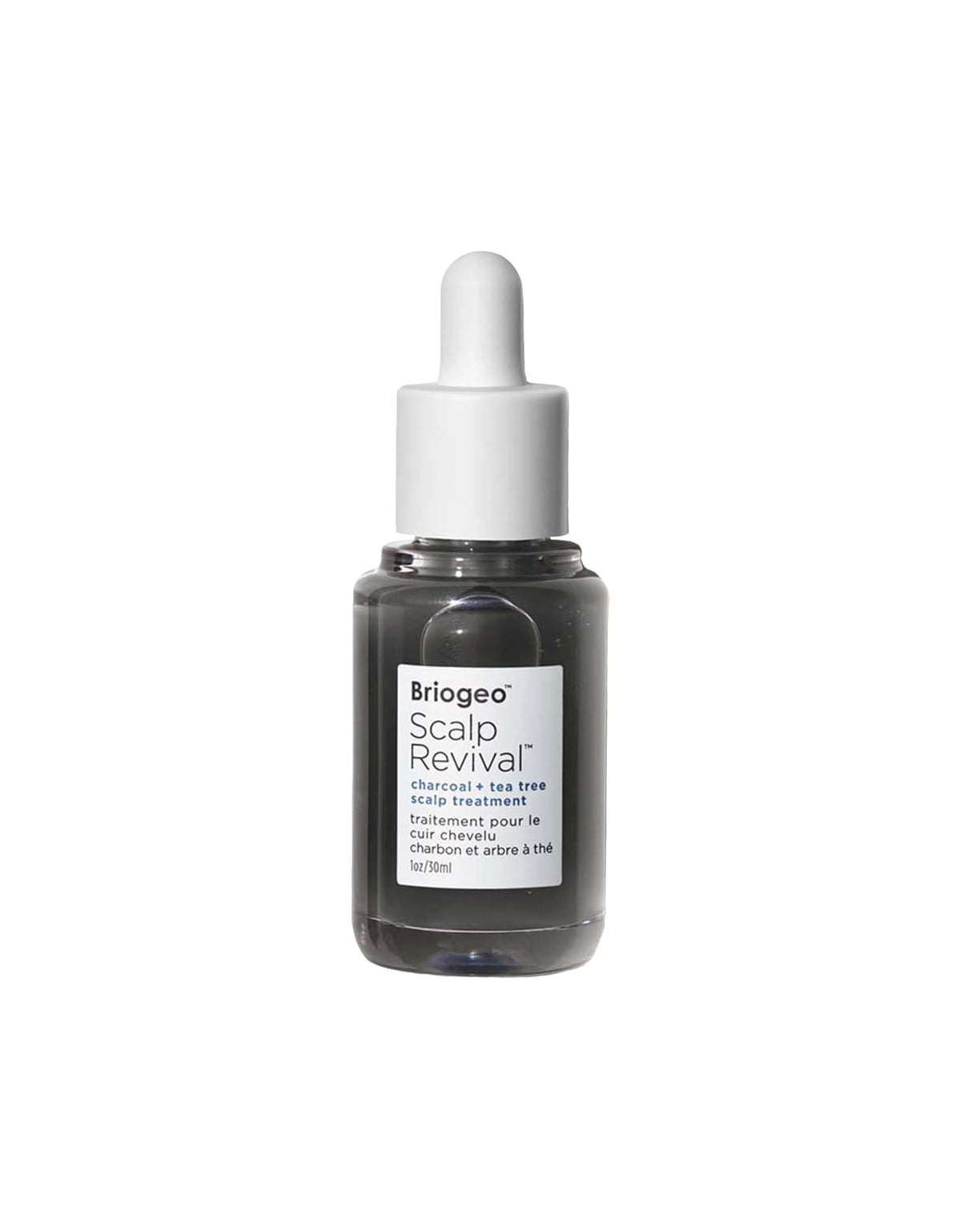 White Smoke Briogeo Scalp Revival Charcoal + Tea Tree Scalp Treatment | Leave-In Serum