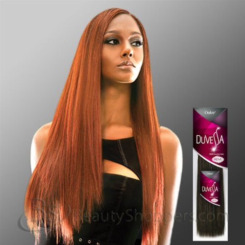 Gray Duvessa Remi Yaki 100% Human Hair (14", 1B)
