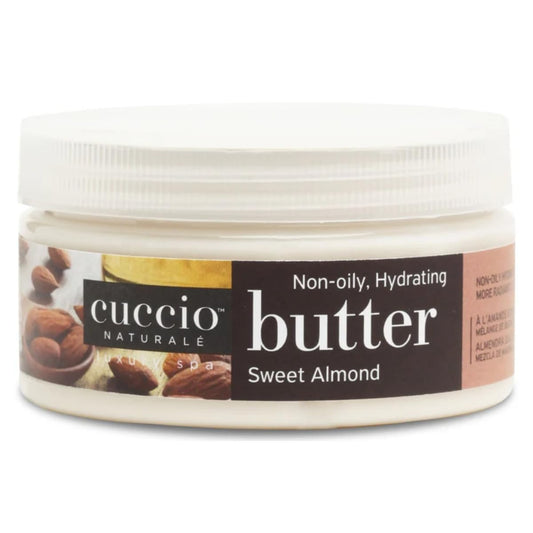 Antique White Cuccio Naturale Butter Blend Sweet Almond Body Butter – Ultra Moisturizing Non-Greasy Cream for Dry Skin – Enriched with Vitamin E & Fatty Acids – Paraben & Cruelty Free – 8 oz (Pack of 1)