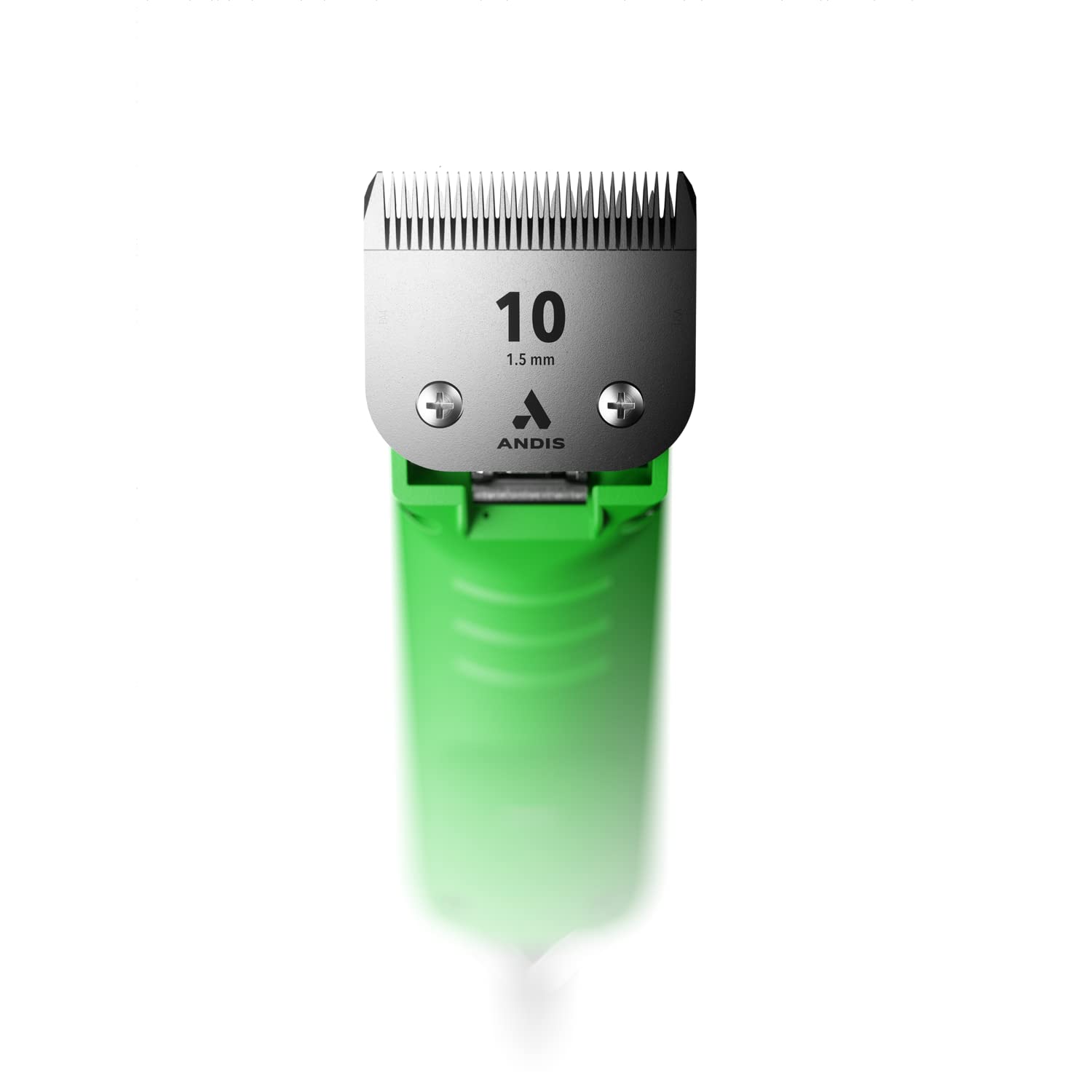 White Smoke Andis Professional UltraEdge Super 2-Speed Detachable Blade Dog/Pet Clipper, Rotary Motor with Shatter-Proof Housing, Runs Calm & Silent, 14-Inch Cord, for All Dog Coats & Breeds, 120 Volts, Green