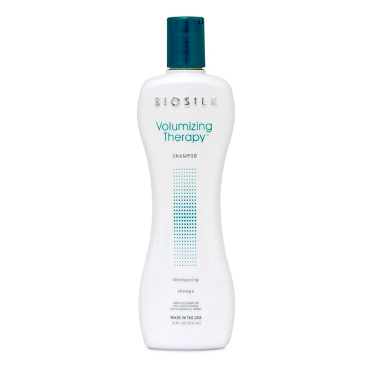 White Smoke BioSilk Volumizing Therapy Shampoo, Gently Cleanses, Moisturizes & Builds Hair Body & Shine, Sulfate, Paraben & Cruelty-Free, 12 Oz