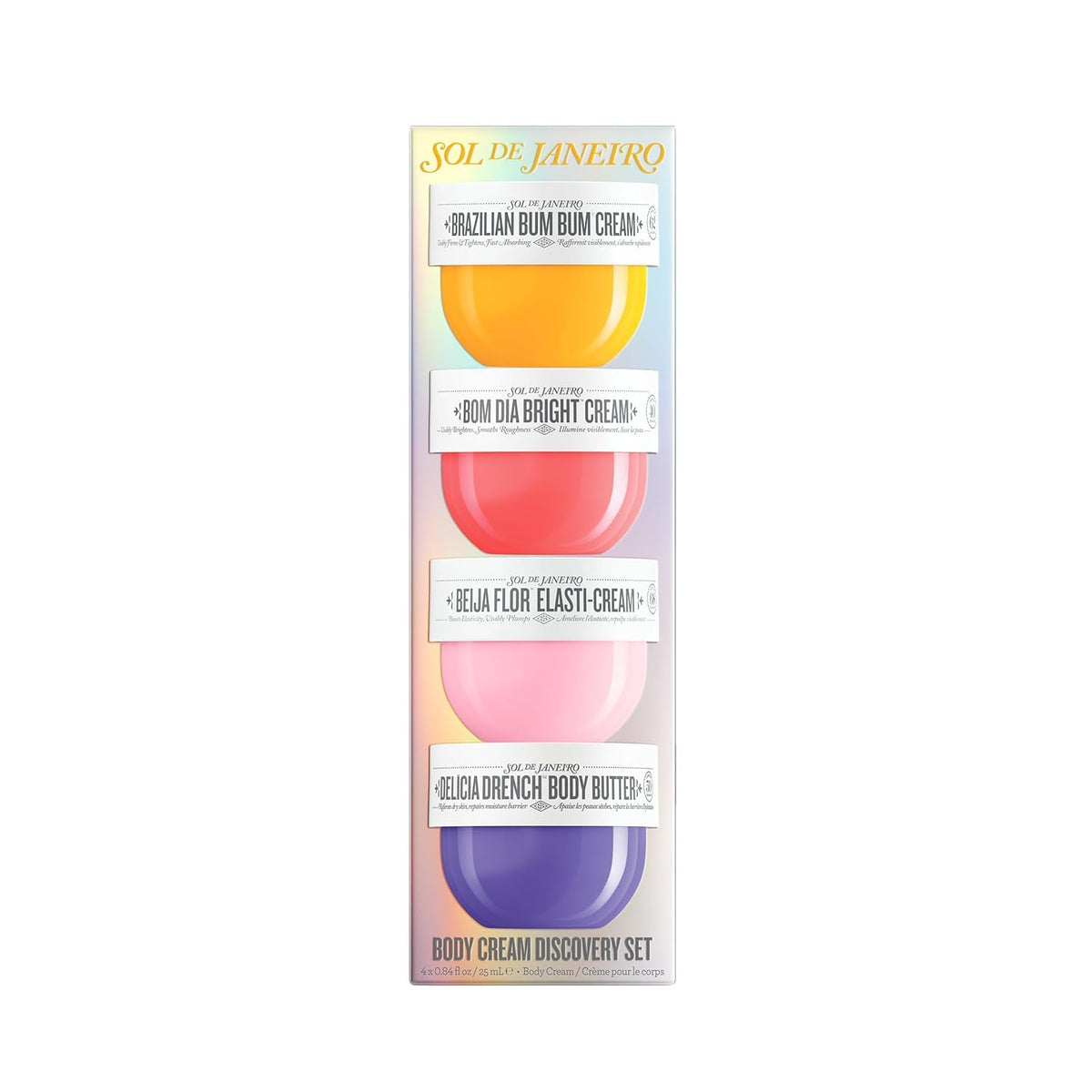 Light Gray Sol de Janeiro Body Boldly Body Cream Discovery Set - Amazon Exclusive