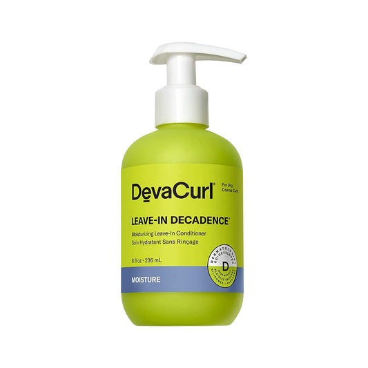 White Smoke DevaCurl Leave-In Decadence® Moisturizing Leave-In Conditioner, Green Oasis, 7.6 fl. oz