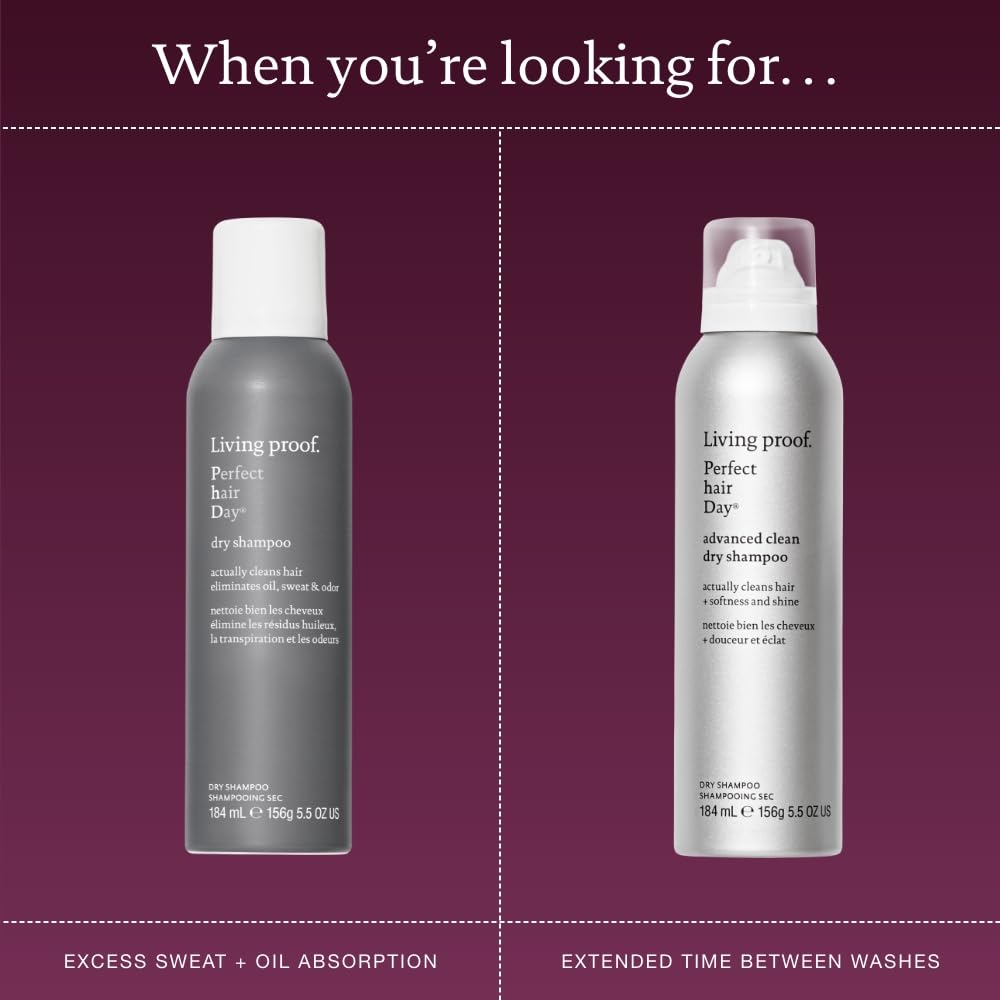 Brown Living proof Perfect hair Day Dry Shampoo and Advanced Clean Dry Shampoo Gift Set($63 value)