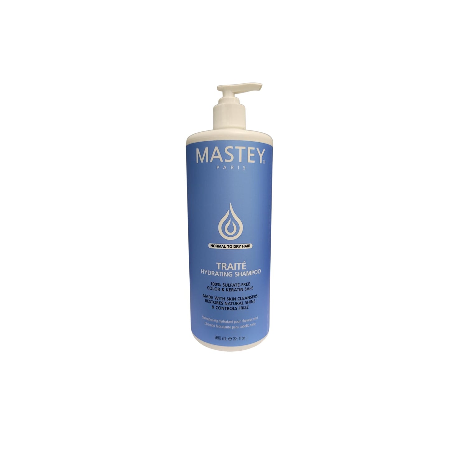 Mastey Traite Moisturizing Creme Shampoo, For Normal to Dry Hair, Original Sulfate Free Shampoo Since 1976, 32 oz (1 pk)