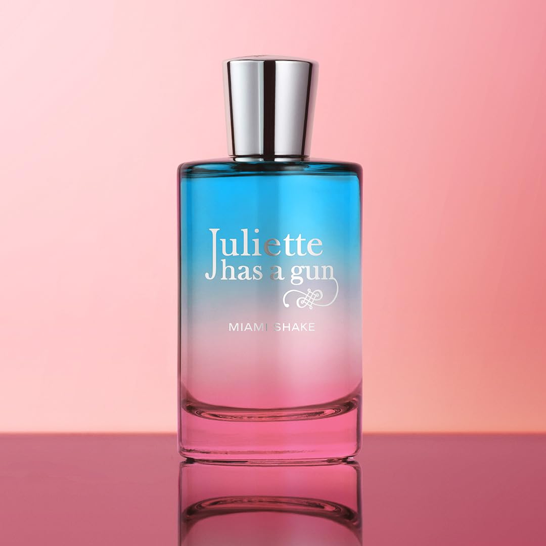 Misty Rose Juliette Has A Gun Miami Shake Eau de Parfum – Gourmand Fruity Vanilla Perfume for Women (Strawberry, Ice Cream, Vanilla Absolute)