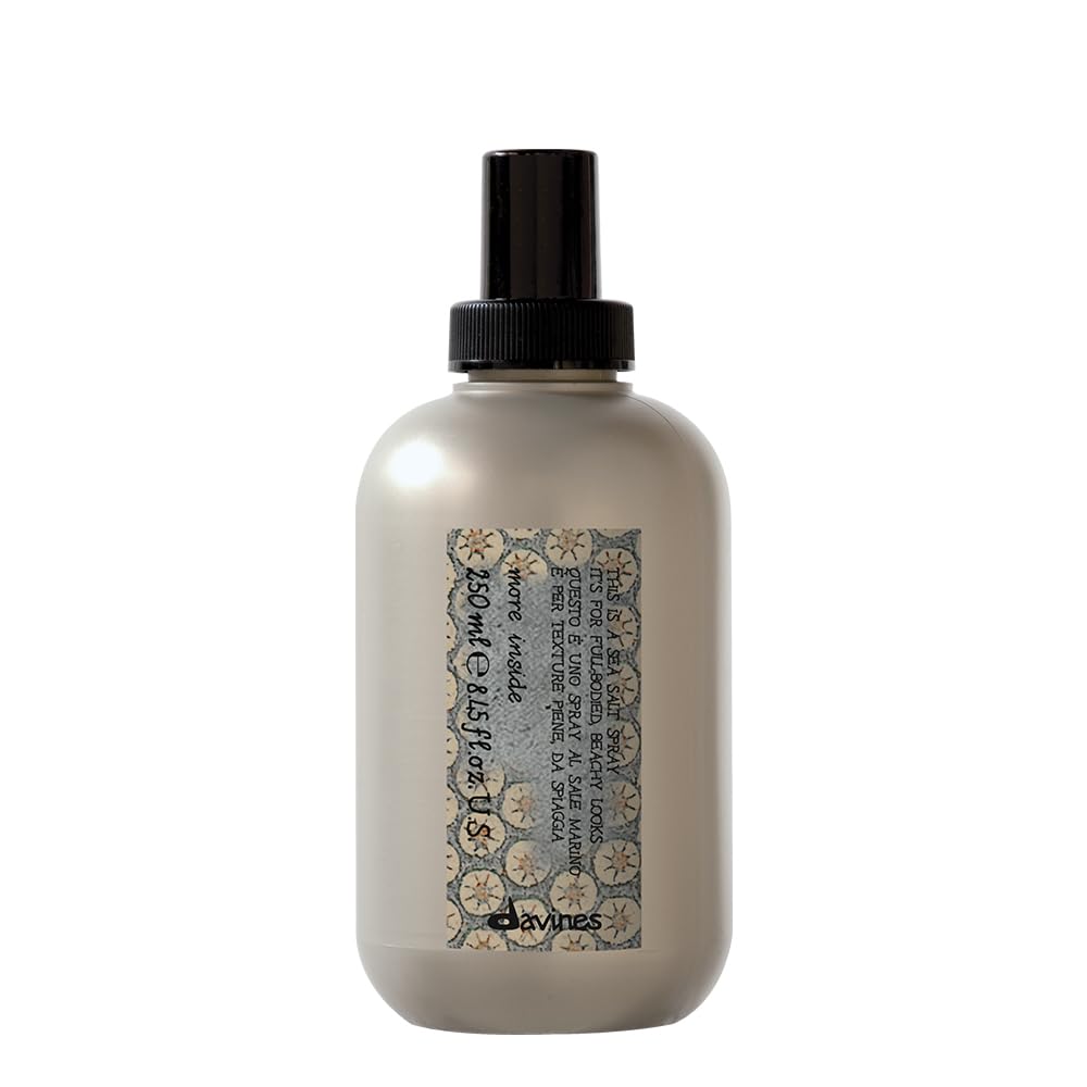 White Smoke Davines This Is A Sea Salt Spray, Travel Size