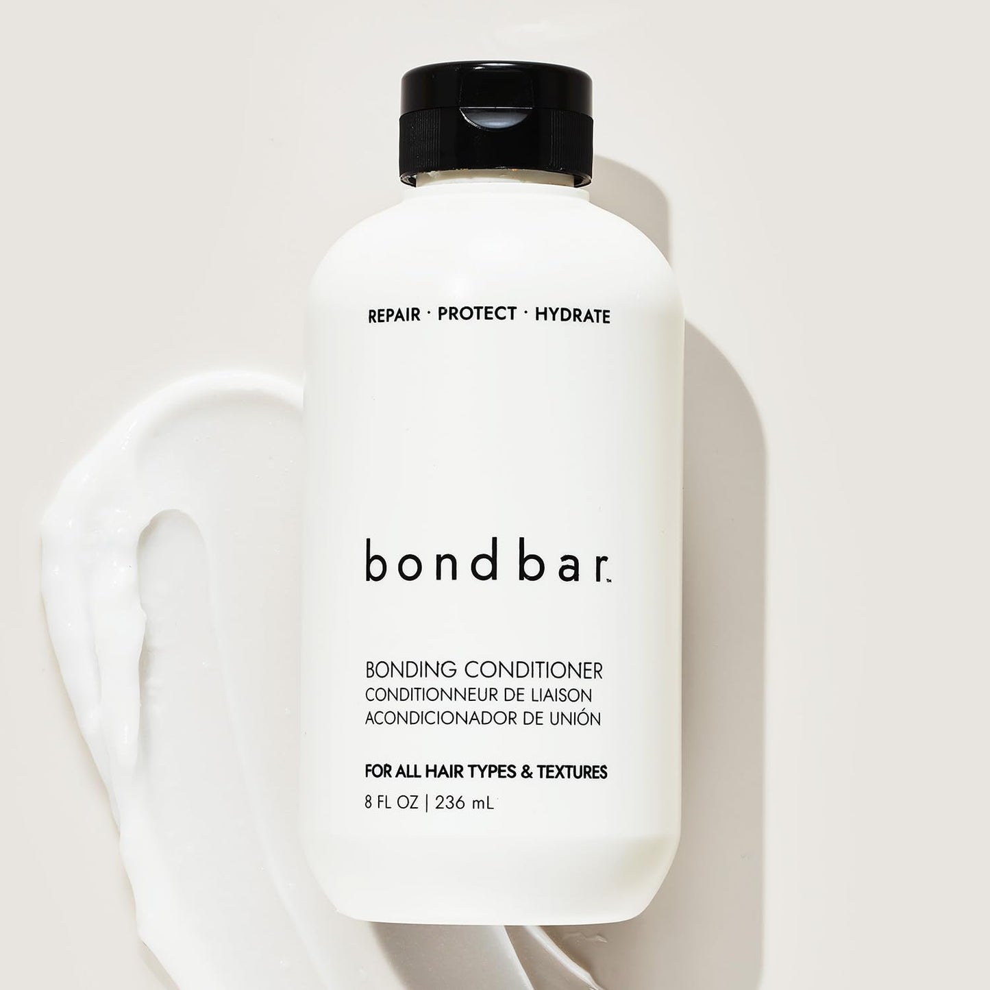Lavender Bondbar Conditioner for Damaged Hair, Repairs, Protects, Strengthens & Hydrates All Hair Types & Textures, Vegan, Cruelty-Free, 8 Fl. Oz.