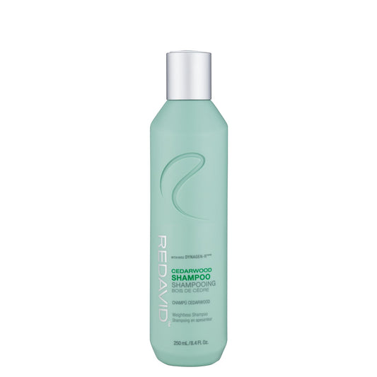 Light Steel Blue Redavid Cedarwood Weightless Light Conditioner - with Hemp Seed Oil and Orchid Oil, for Fine Hair and Men's Hair - Clinically Strengthens, Cleanses Hair and Scalp - Color Safe Formula (250ml)