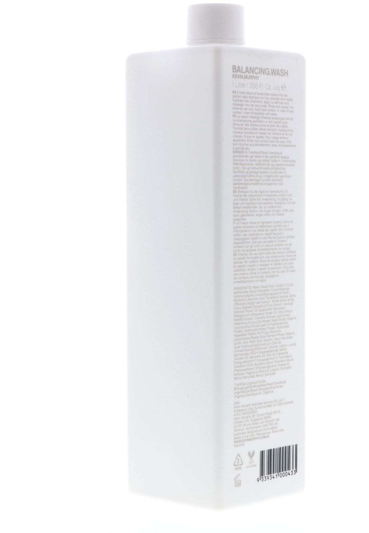 Light Gray KEVIN MURPHY Balancing Wash Shampoo 33.8 oz