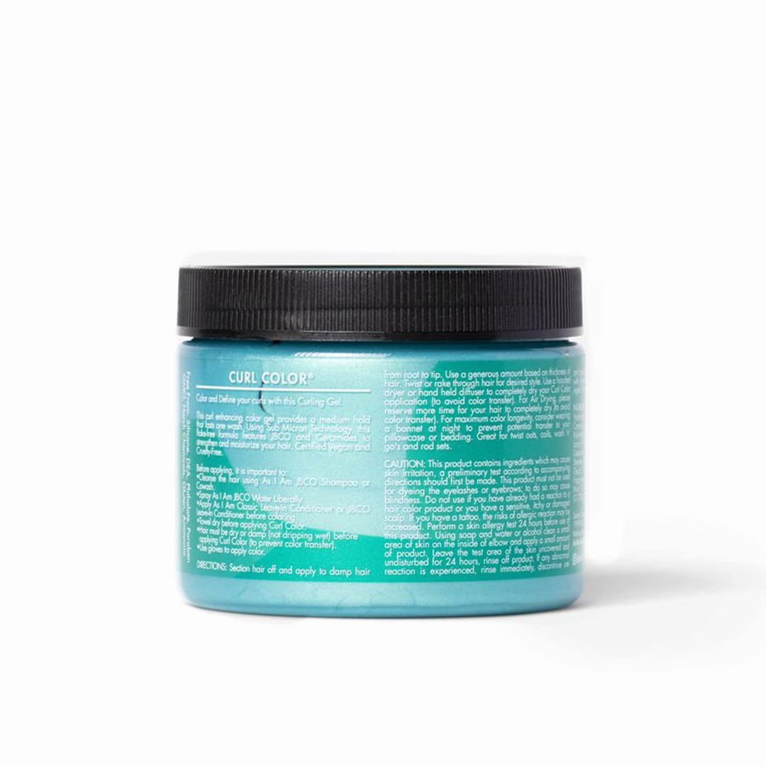 White Smoke As I Am Curl Color - 6 ounce and Curling Gel Temporary